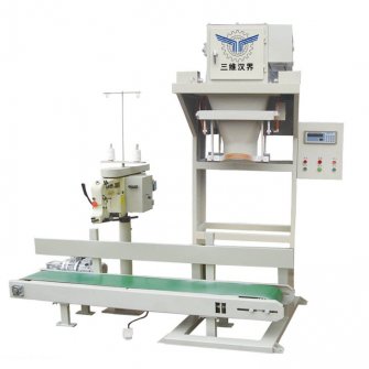 Semi-automatic packing machine without hopper